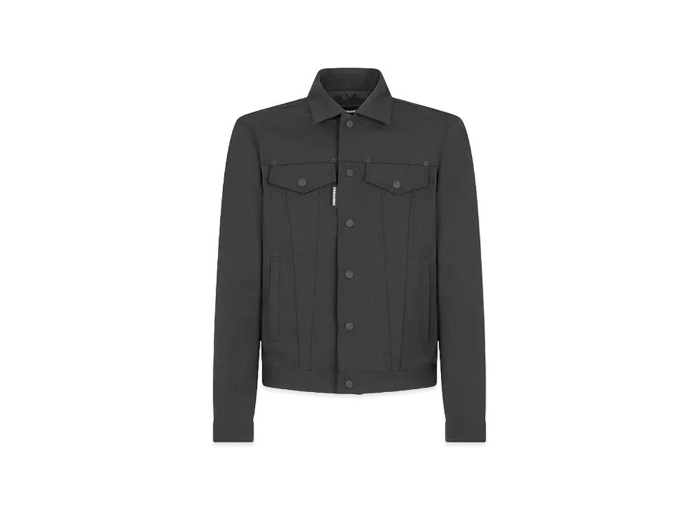 Dsquared2 Tailored Dan Denim Jacket "Black"