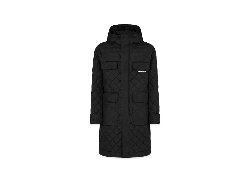 Dsquared2 Quilted Parka "Black"