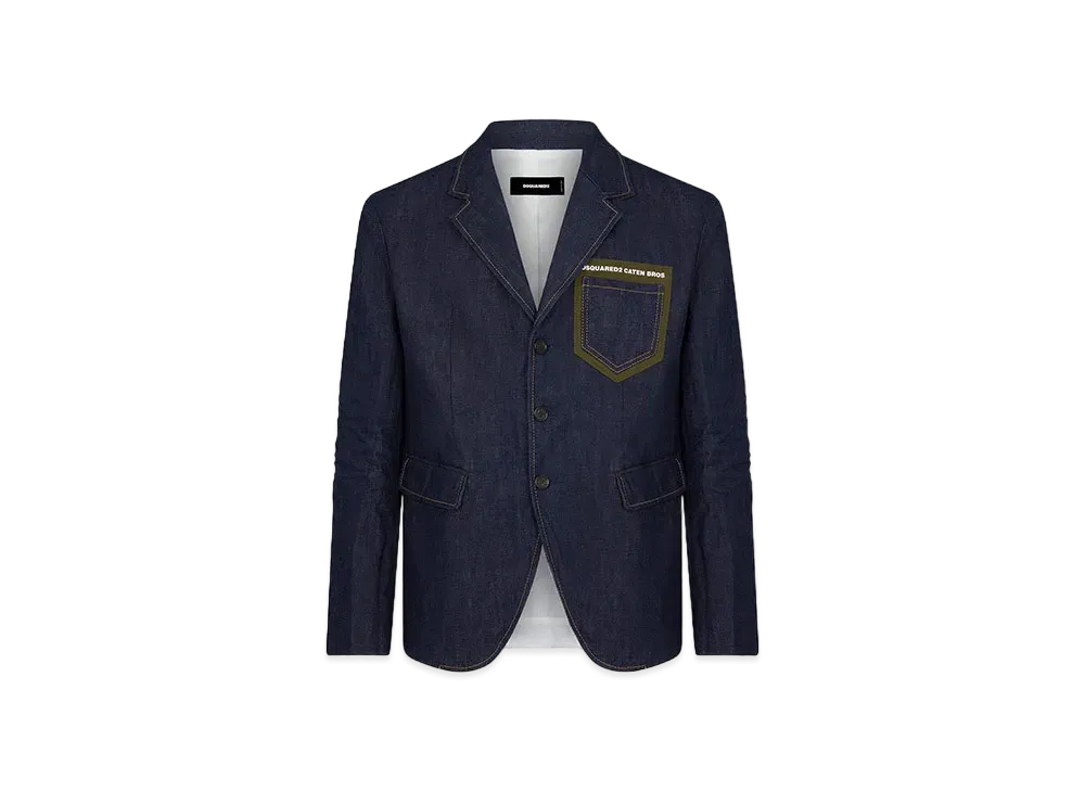 ディースクエアード ケイティン ブロス 大阪 ジャケット "ネイビー"
