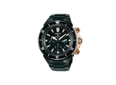 SEIKO Prospex Diver Scuba Transocean Chronograph Rising Wave Collaboration "Black" SBEC002