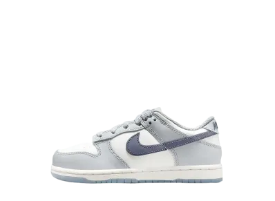 ナイキ PS ダンク ロー "サミットホワイト/ウルフグレー/ライトカーボン"(キッズ)