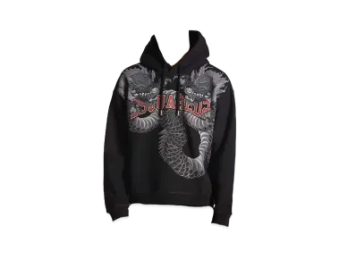 Dsquared2 Regular Fit Hoodie Sweatshirt "Black"