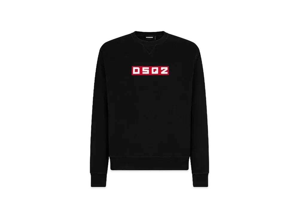 Dsquared2 Dsq2 Cool Fit Crewneck Sweatshirt "Black"