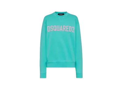 Dsquared2 Cool Fit Crewneck Sweatshirt "Pale Green"