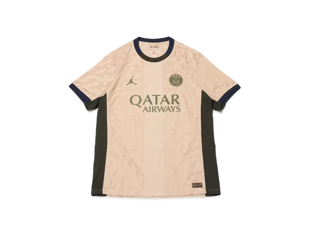 Nike Jordan Brand PSG 2023/24 4Th Authntic Uniform "Beige"