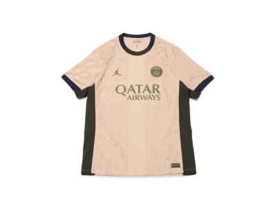 Nike Jordan Brand PSG 2023/24 4Th Authntic Uniform "Beige"