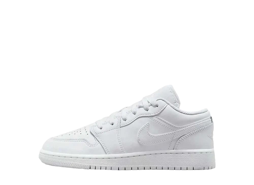 ナイキ GS エアジョーダン1 ロー "ホワイト"