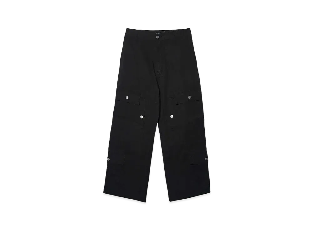 XLARGE MULTI POCKET MILITARY PANTS "BLACK"