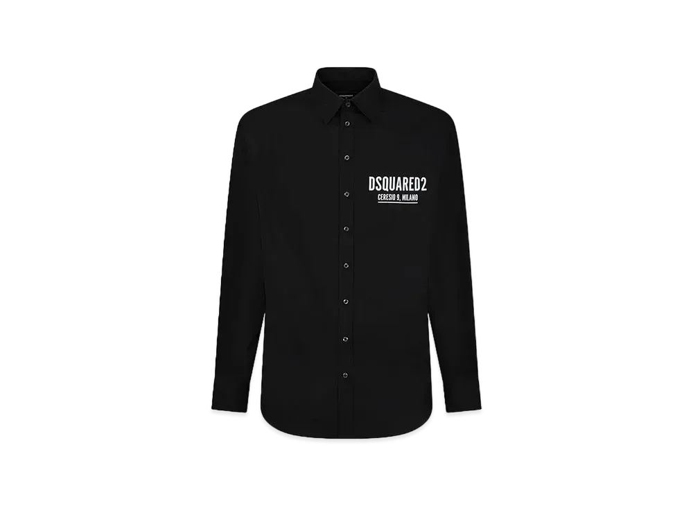 Dsquared2 Ceresio 9 Drop Shirt "Black"