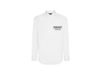 Dsquared2 Ceresio 9 Dropped Shoulder Shirt "White"