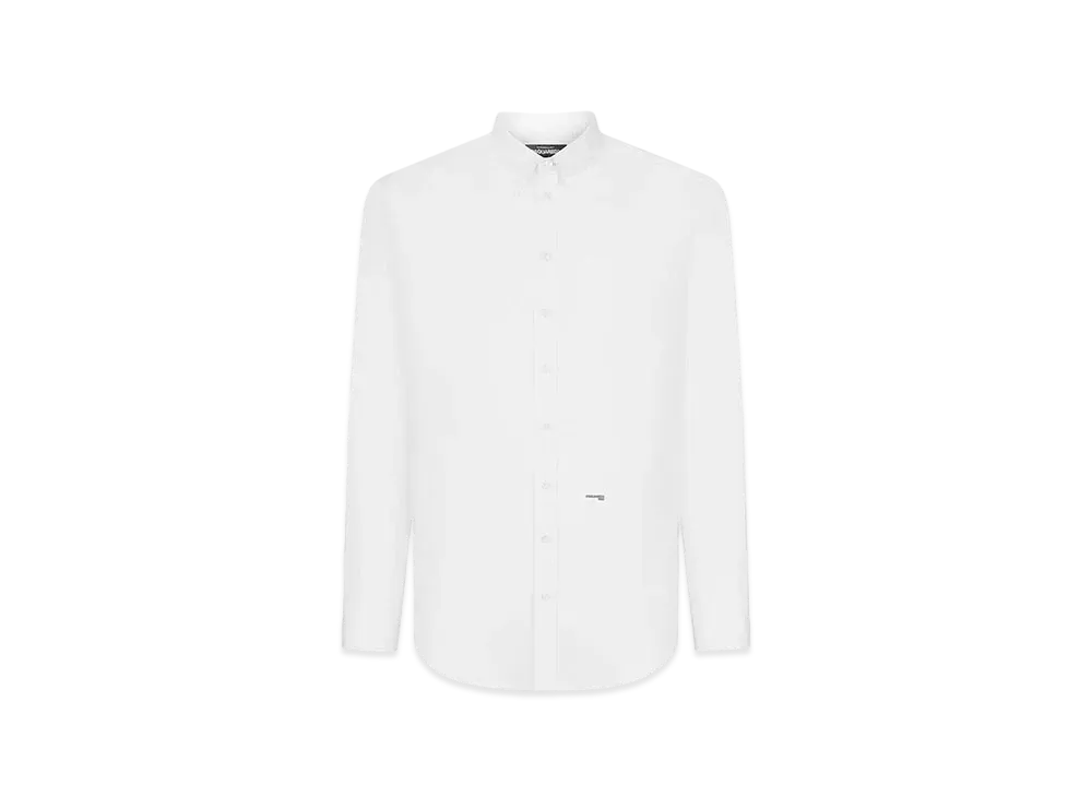 Dsquared2 Easy Slim 70'S Shirt "White"