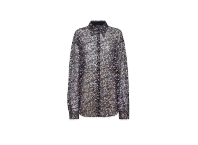 Dsquared2 D2 Blossoms Evening Shirt "Blue"