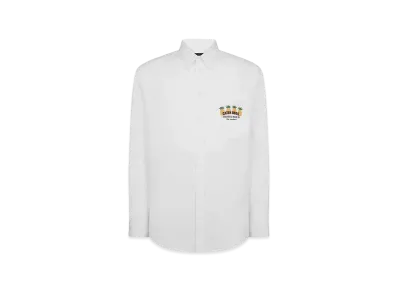 Dsquared2 Pineapple Logo Shirt "White"