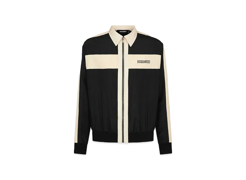Dsquared2 Club Satin Shirt "Black"