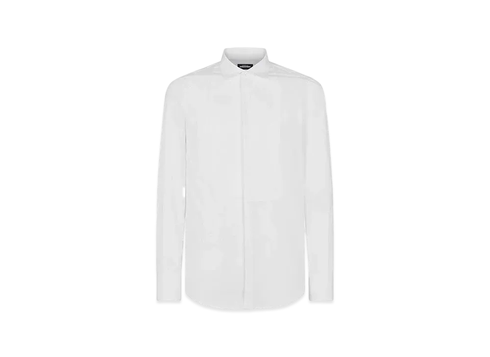 Dsquared2 Slim Fit Tux Shirt "White"