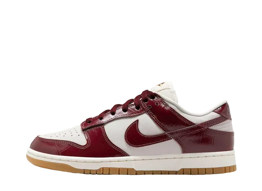 ナイキ ウィメンズ ダンク ロー LX "チームレッドクロコ"