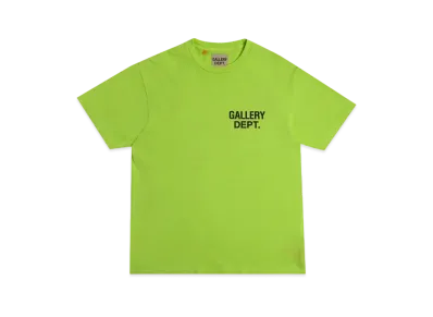 GALLERY DEPT. Souvenir Tee "Lime Green"