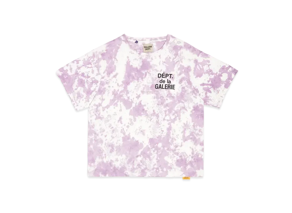 GALLERY DEPT. French Tee "Lavender Tie Die"