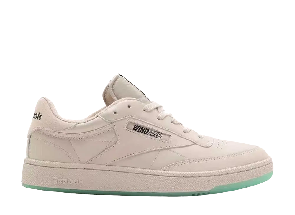 WIND AND SEA × atmos × Reebok Club C 85 "Ivory"