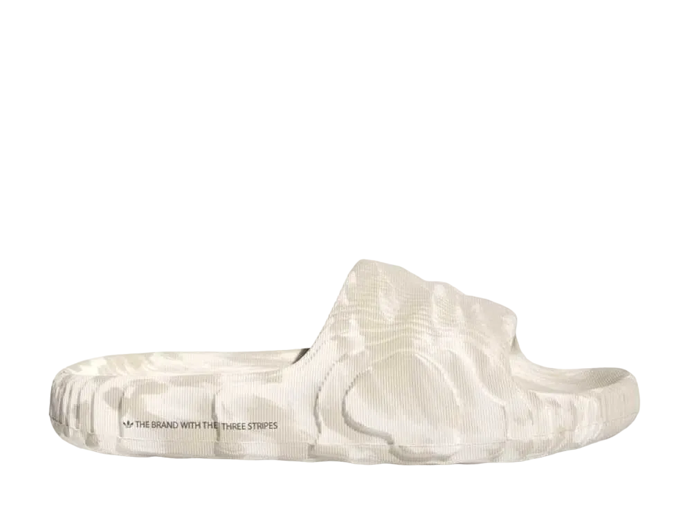 アディダス オリジナルス アディレッタ サンダル "パテグレー/アイボリー"