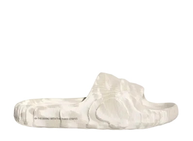 adidas Adilette Slides "Putty Gray/Ivory"