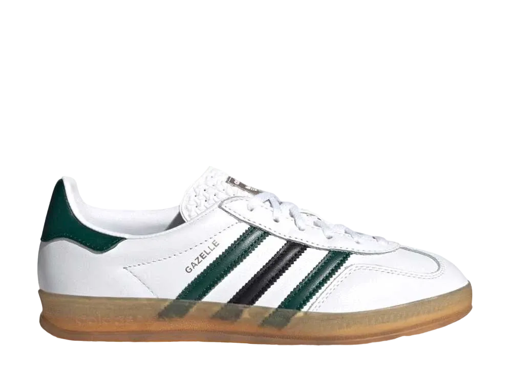 adidas Gazelle Indoor "Footwear White/College Green/Core Black"