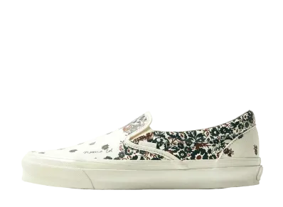END. × NOMA t.d. × Vans UA OG Classic Slip-On LX "True White/Antique White"