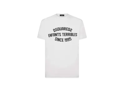 Dsquared2 Enfants Terribles Cool Fit T-Shirt "White"