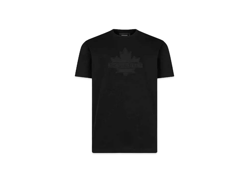Dsquared2 Leaf Skater T-Shirt "Black"