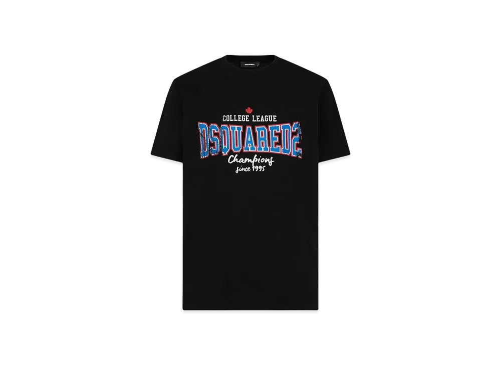 Dsquared2 College League Cool Fit T-Shirt "Black"