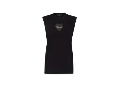 Dsquared2 Cool Fit Sleeveless T-Shirt "Black"
