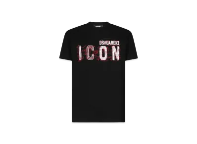 Dsquared2 Icon Scribble Cool Fit T-Shirt "Black"