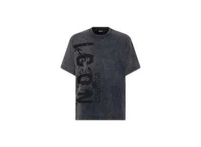 Dsquared2 Icon Splash Iron Fit T-Shirt "Dark Gray"