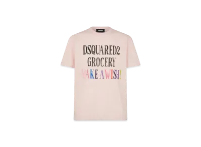 Dsquared2 Grocery Regular Fit T-Shirt "Baby Pink"