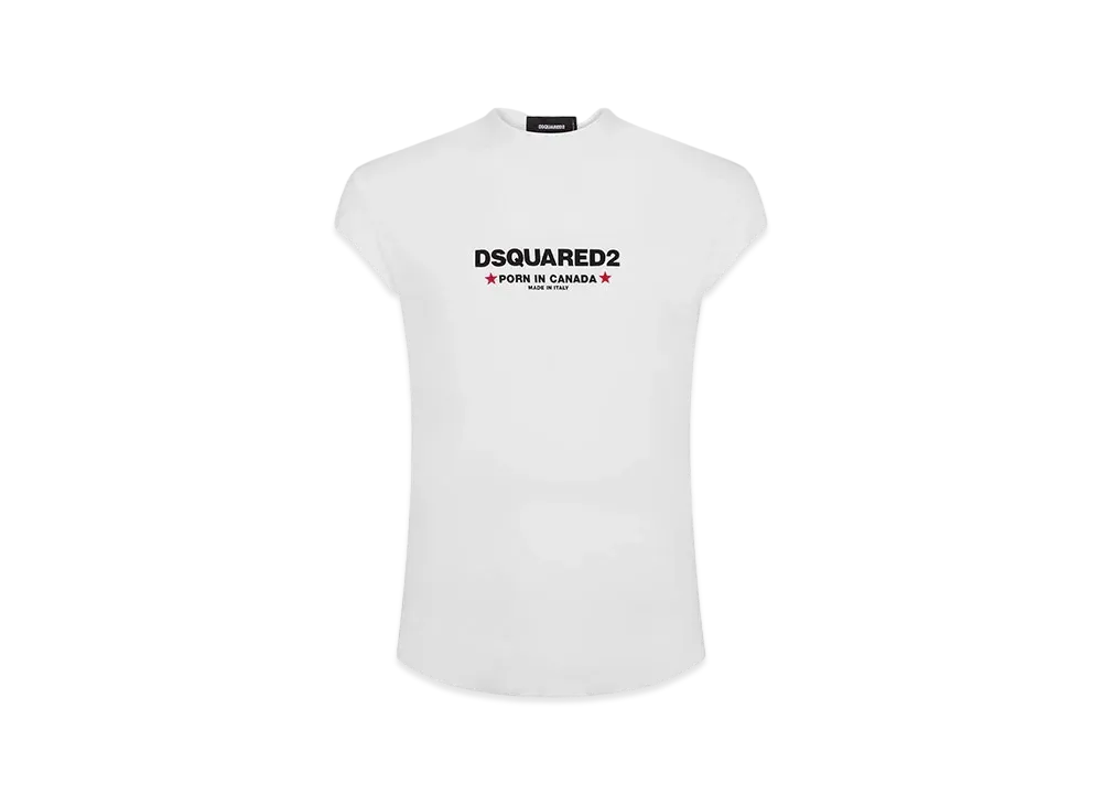 Dsquared2 Choke Fit T-Shirt "White"