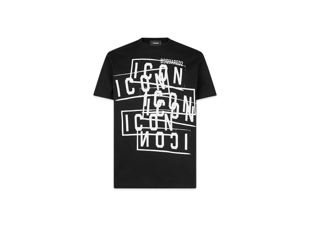 Dsquared2 Icon Stamps Cool Fit T-Shirt "Black"