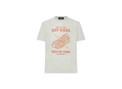 Dsquared2 Hot Dogs Regular Fit T-Shirt "Mint"