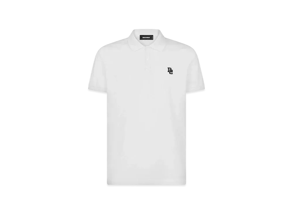 Dsquared2 Tennis Fit Polo Shirt "White"