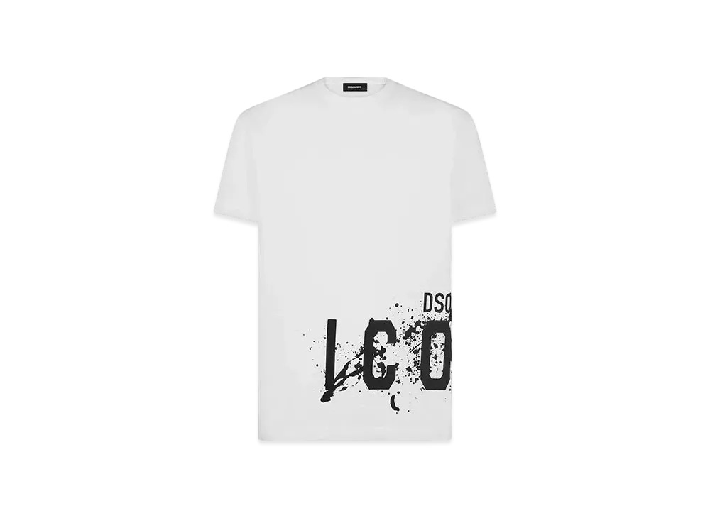 Dsquared2 Icon Splash Cool Fit T-Shirt "White"