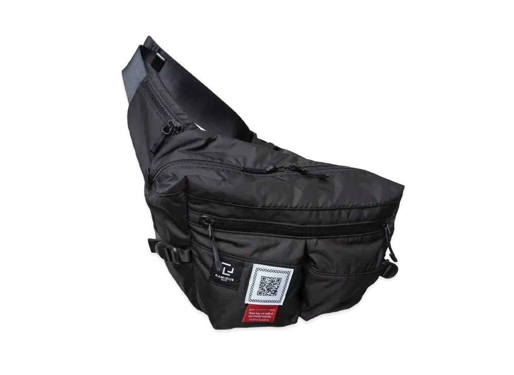 RAMIDUS x FUMITO GANRYU Graffiti Waist Bag "Black"