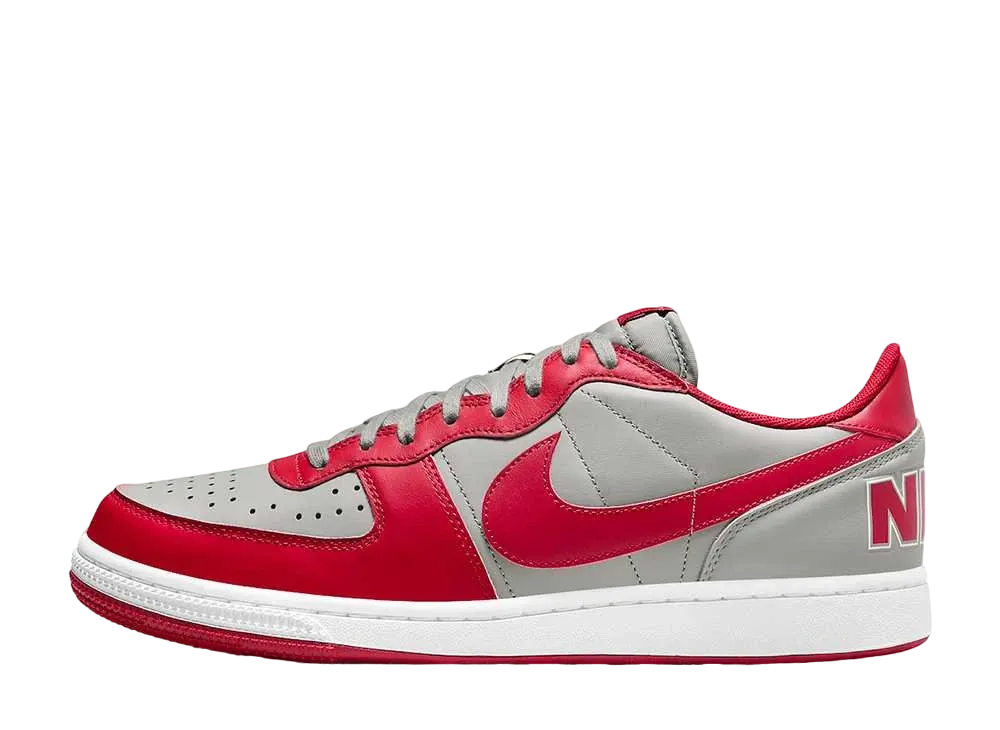 Nike Terminator Low "Varsity Red and Medium Grey"
