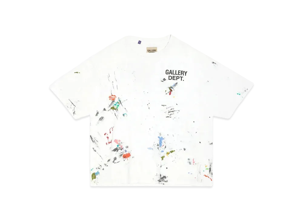 GALLERY DEPT. Paint Shop Souvenir Tee "White"