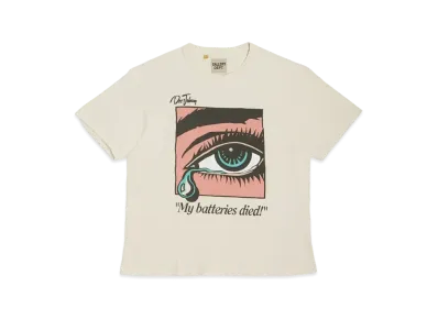 GALLERY DEPT. Dead Batteries Tee "Antique White"