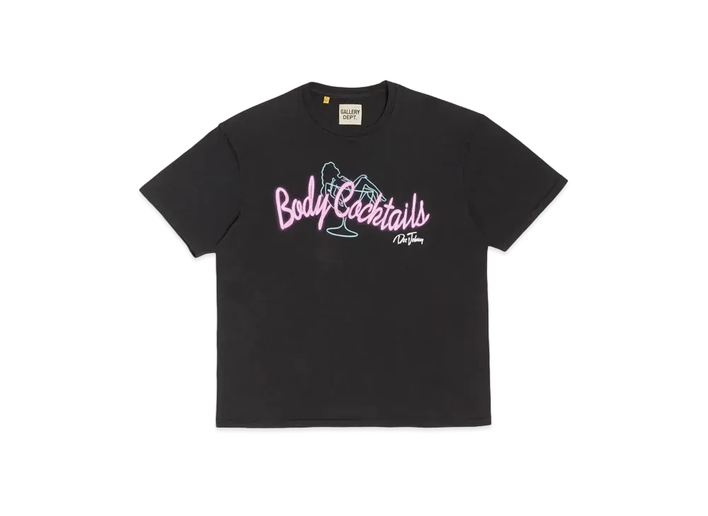 GALLERY DEPT. Body Cocktails Tee "Black"