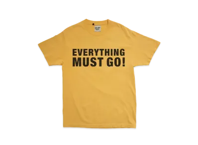 GALLERY DEPT. Everything Must Go Tee "Gold"