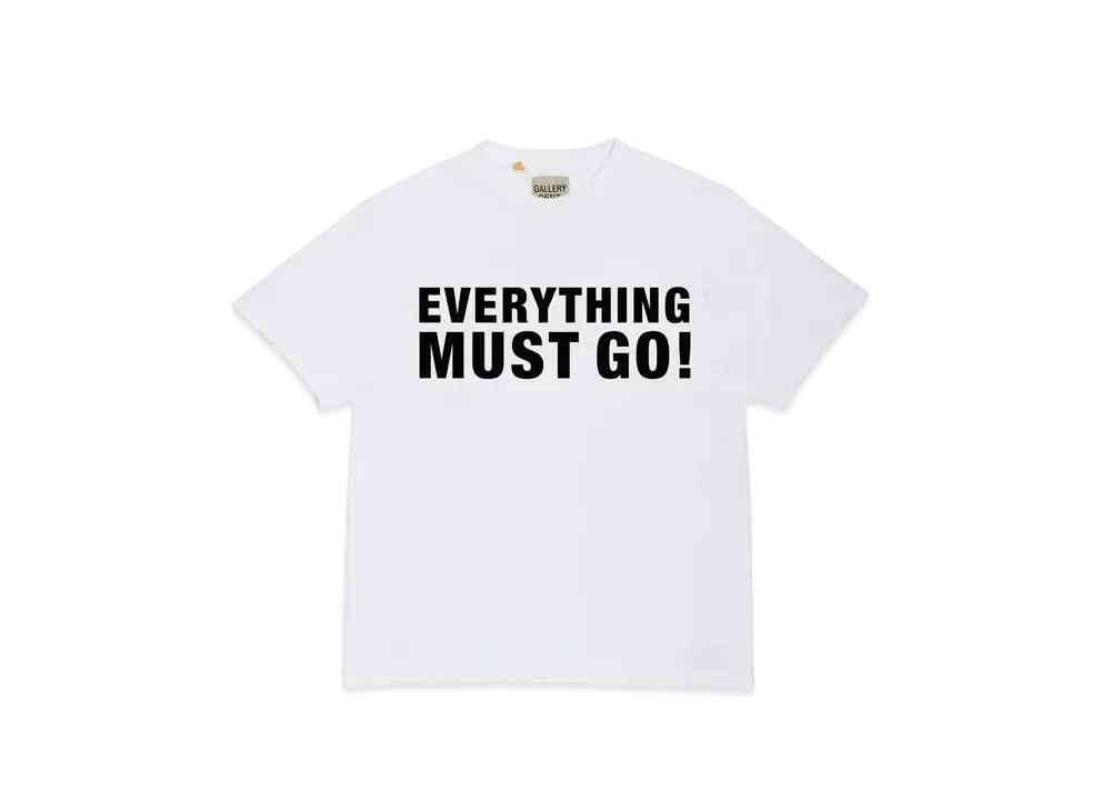 GALLERY DEPT. Everything Must Go Tee "White"