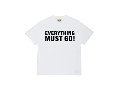 GALLERY DEPT. Everything Must Go Tee "White"