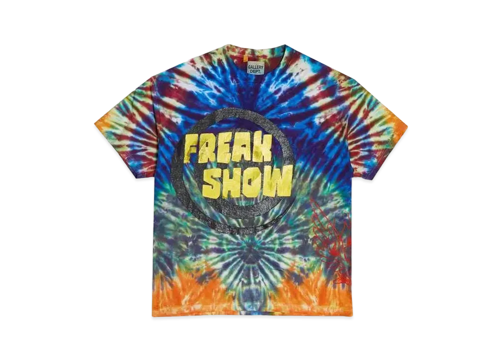 GALLERY DEPT. Freak Show Tee "Tye Die"