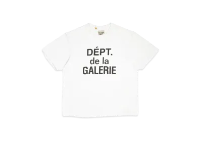 GALLERY DEPT. Dept De La Galerie Classic Tee "White"