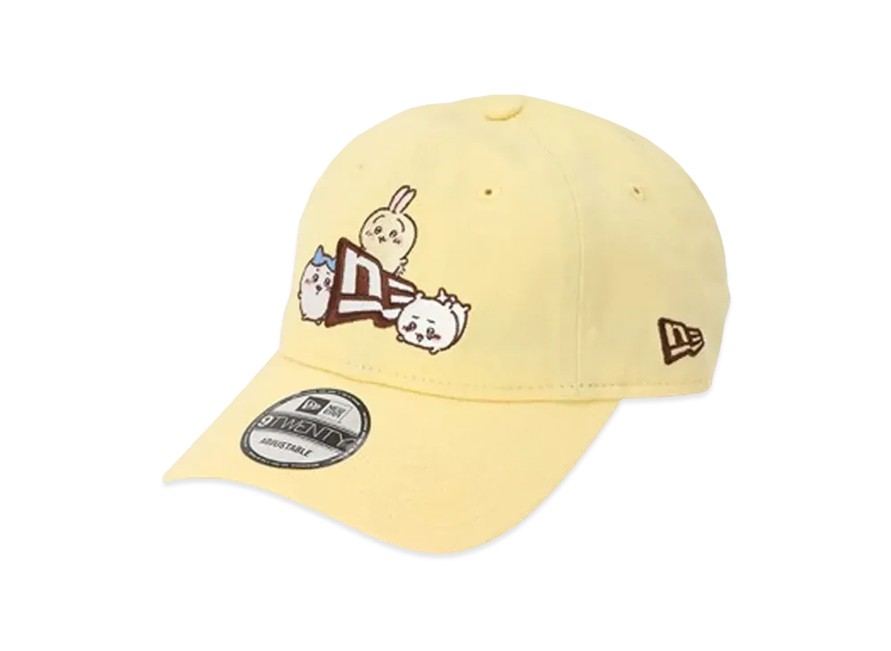 NEW ERA x Chiikawa 9Twenty Flag Trio "Soft Yellow"